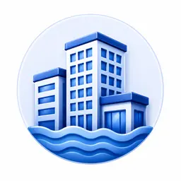 Commercial flood protection icon