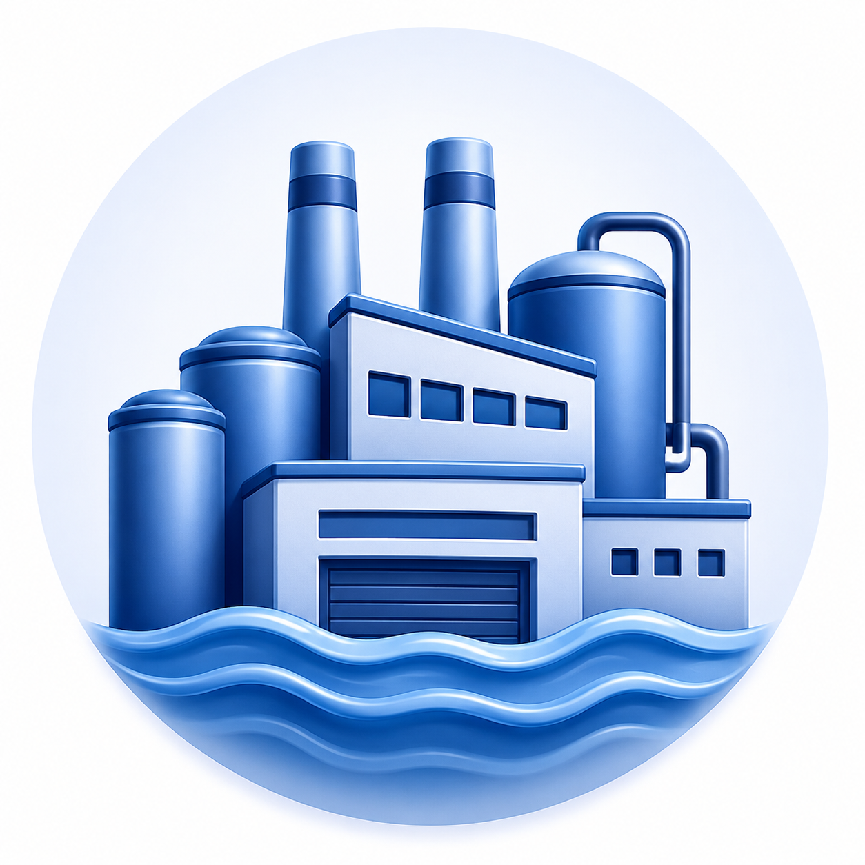Industrial Flood Protection Icon