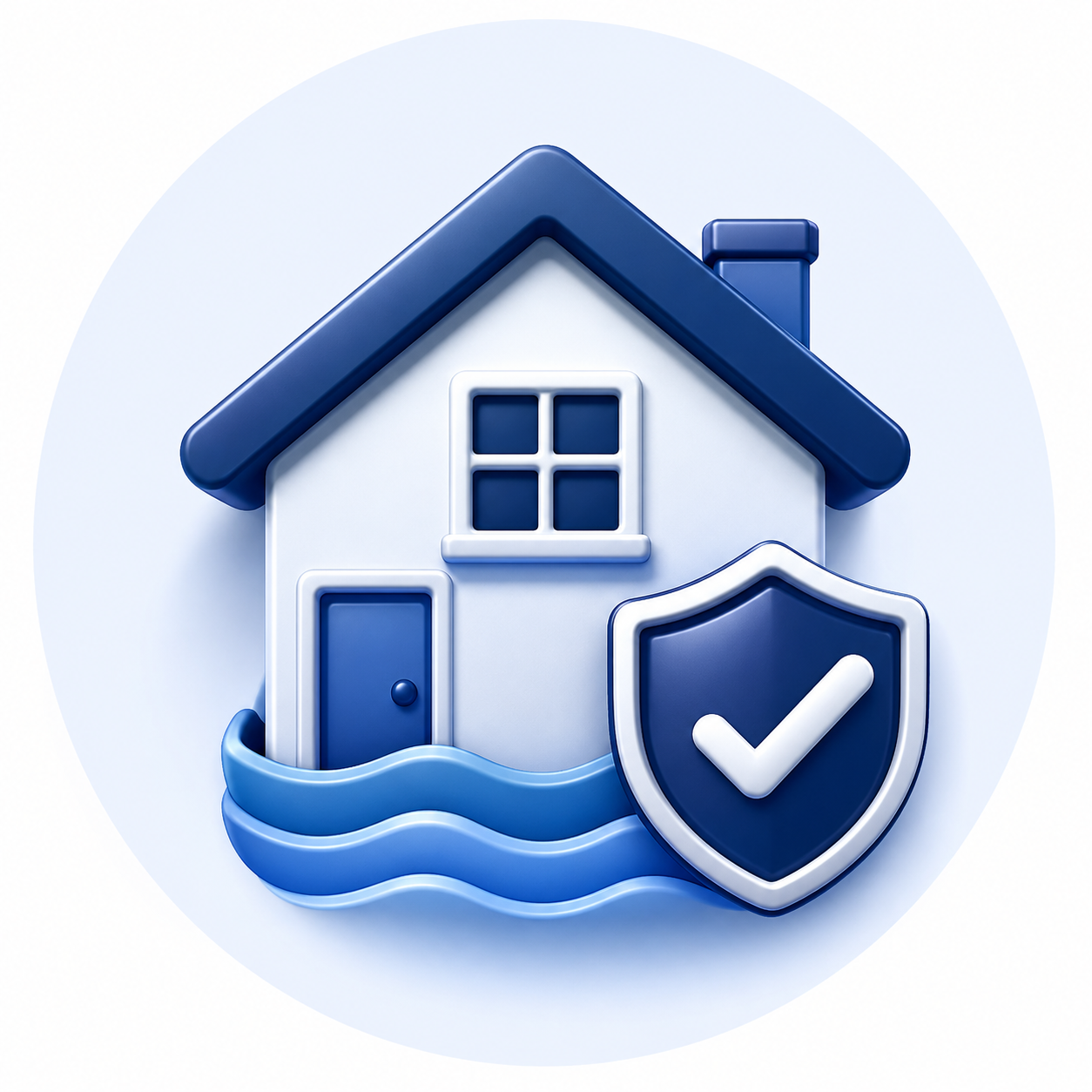 Residential Flood Protection Icon